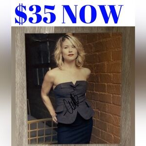 Christina Applegate Married With Children Signed Autograph 8x10 Celebrity Photo